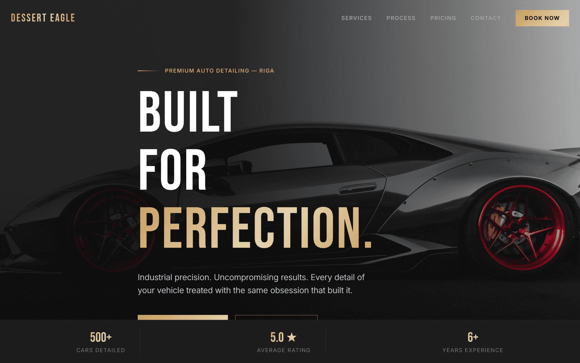 Dessert Eagle — Premium car detailing studio